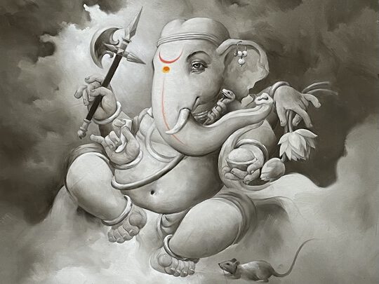 SHRI GANESHA A Solo Show of Paintings By Well-known artist Namdev Patil