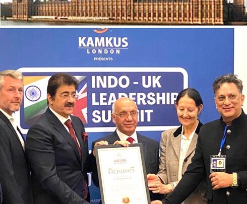 Sandeep Marwah Entered 4th Time Into World Book Of Records London