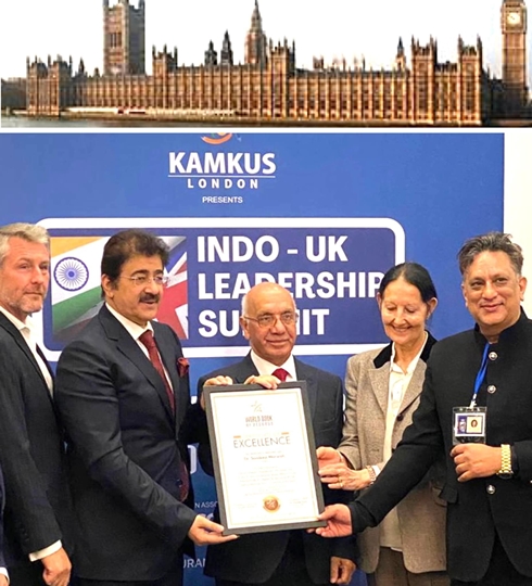 Sandeep Marwah Entered 4th Time Into World Book Of Records London