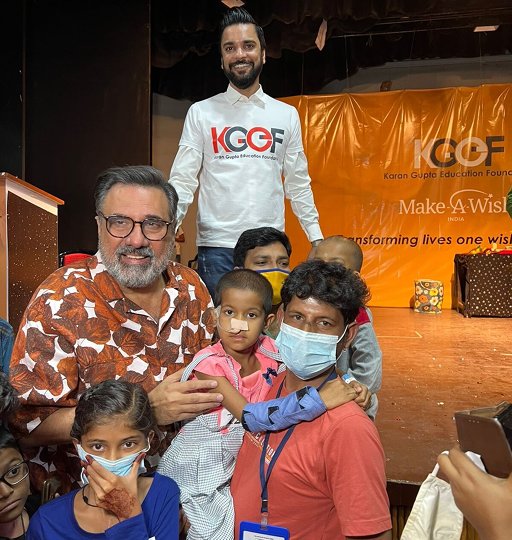 201 terminally ill children have their wishes granted, this Children’s Day. Boman Irani, Sangram Singh, Dr. Karan Gupta, Deepak Bhatia, Dr. Anusha Srinivasan Iyer make it possible!