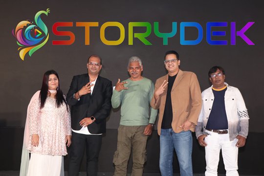 STORYDEK  India’s First Family-Friendly OTT Platform  Launched By Anand And Pallavi Gupta