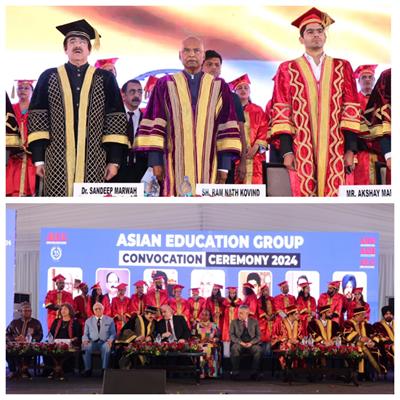 Historic Convocation At Asian Education Group Attended By Dignitaries From Across The Globe