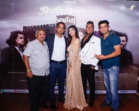 Vidhu Ishiqa’s Khafa Hoon Bewafa Nahi Launches In A Star Studded Event