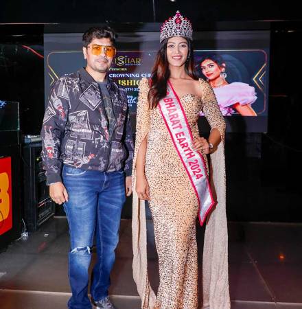 Vidhu Ishiqa Crowned As Mrs Bharat Earth 2024